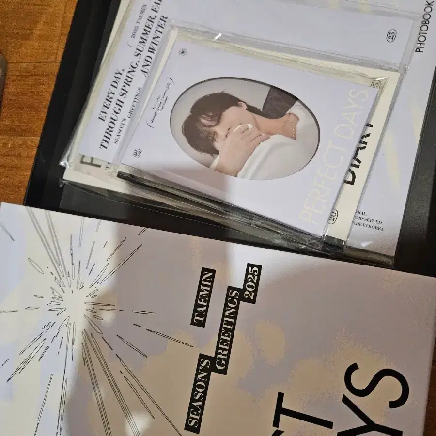 태민 2025 시즌 그리팅 퍼펙트 데이즈 포토북 다이어리