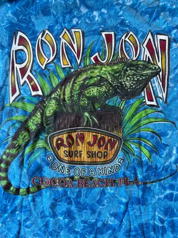 RON JON 론존 티셔츠 미국제 서퍼 블루