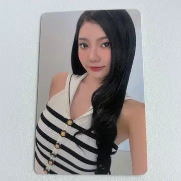 aespa 팬미팅 MD 6000엔 구매 혜택 트레이딩 카드 1장 닝닝