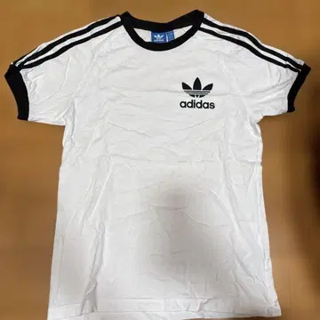 adidas Originals 반팔 티셔츠 화이트 블랙
