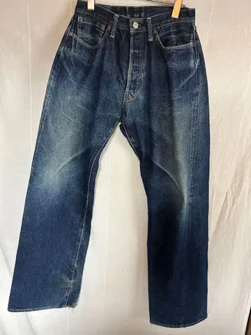 DENIM 구 드님 XX 리지드 데님 적귀 오프셋 루프