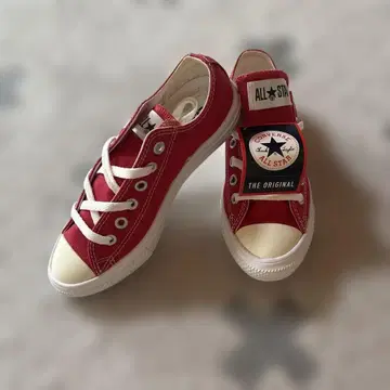 Converse All Star 로우컷 레드