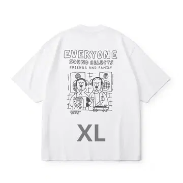 everyone j.30000 ESS tee shirt WHITE XL