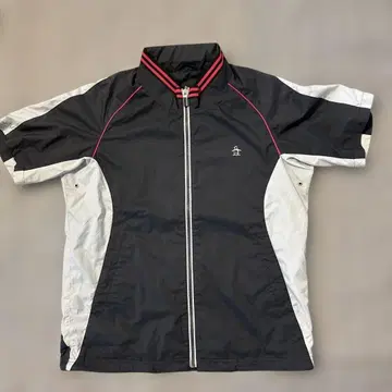 Munsingwear 남성용 골프 반팔 자켓 블랙
