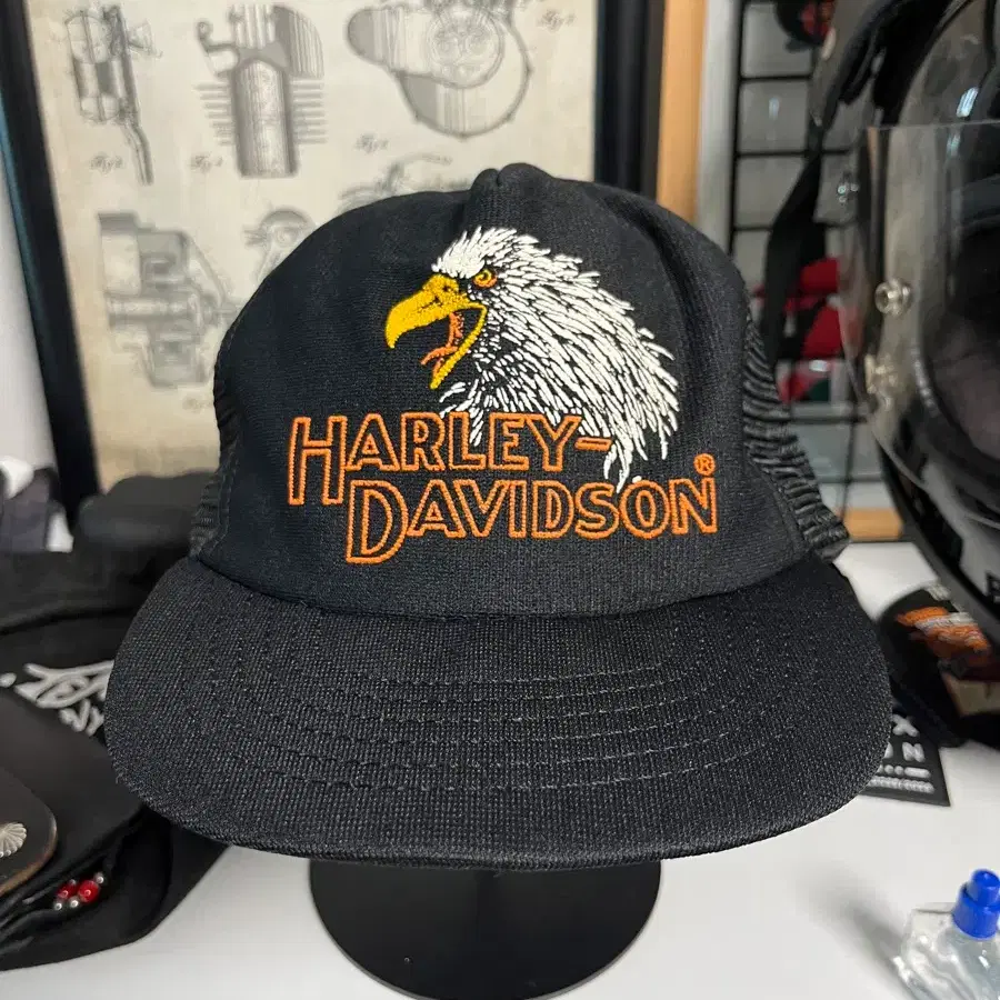 7080s vintage harleydavidson cap 빈티지 할리데이비슨 이글캡