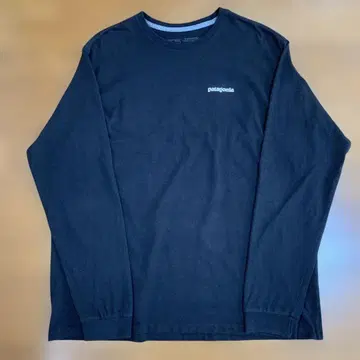 Patagonia Responsibili-Tee 긴팔 L 사이즈 블랙