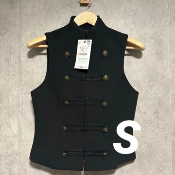 ZARA 토글 버튼 베스트 S 나폴레옹