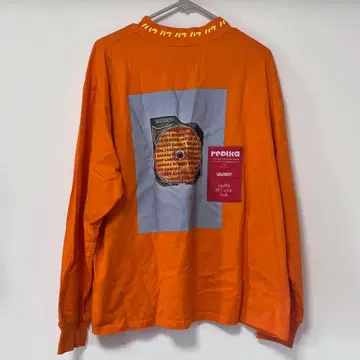 VAUNDY replica 오렌지 T셔츠 L 사이즈 VAUNDY