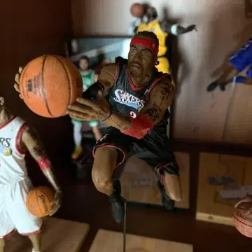 NBA 앨런 아이버슨 피규어 76ERS 약 20cm