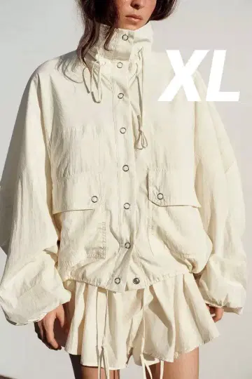 ZARA 나일론 포켓 자켓 XL