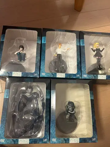 DEATH NOTE 최초 한정판 피규어 5종 세트