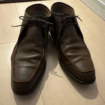 스코치 그레인 F-160 처카 부츠 브라운 가죽 26cm 데저트 부츠