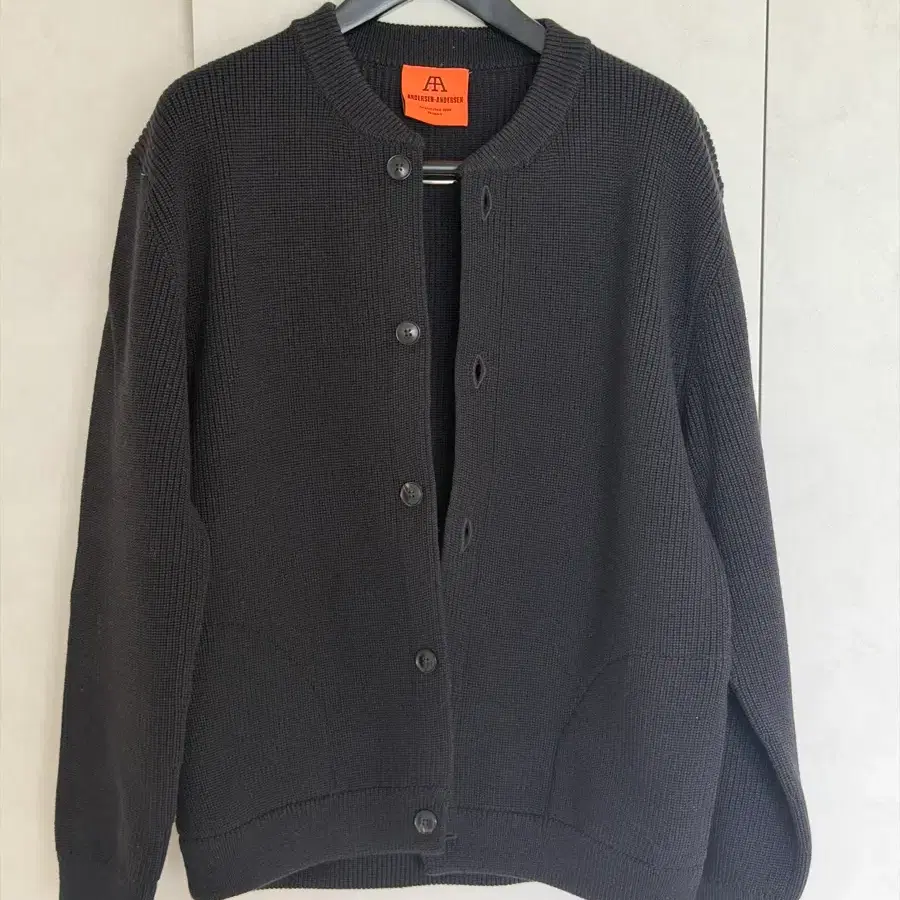 안데르센 안데르센 스키퍼 가디건 블랙 XXL 2XL (105-110)