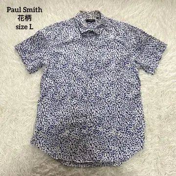 Paul Smith 폴스미스 꽃무늬 반팔 셔츠 L size