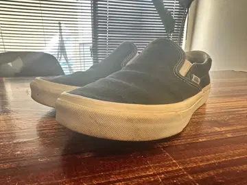 VANS 슬립온 올리브 그린 27cm 카키 스니커즈 심플