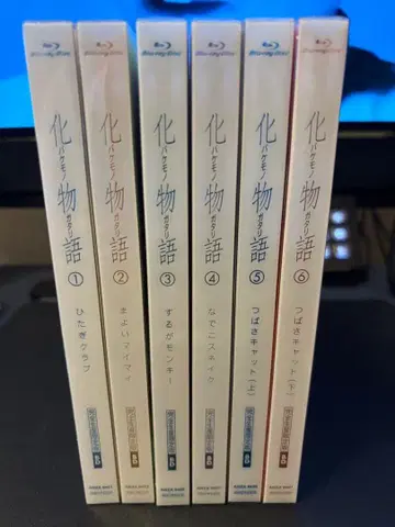 바케모노가타리 블루레이 전 6권 세트