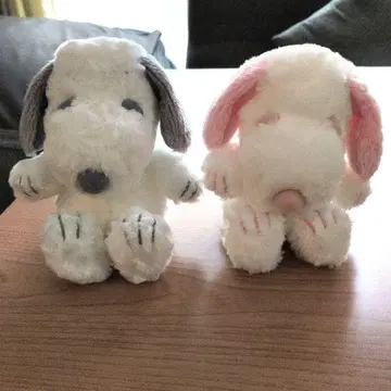 USJ 스누피 봉제 인형 2체 세트