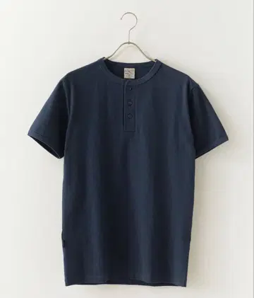 AVIREX U.S.A. 헨리넥 티셔츠 네이비 S