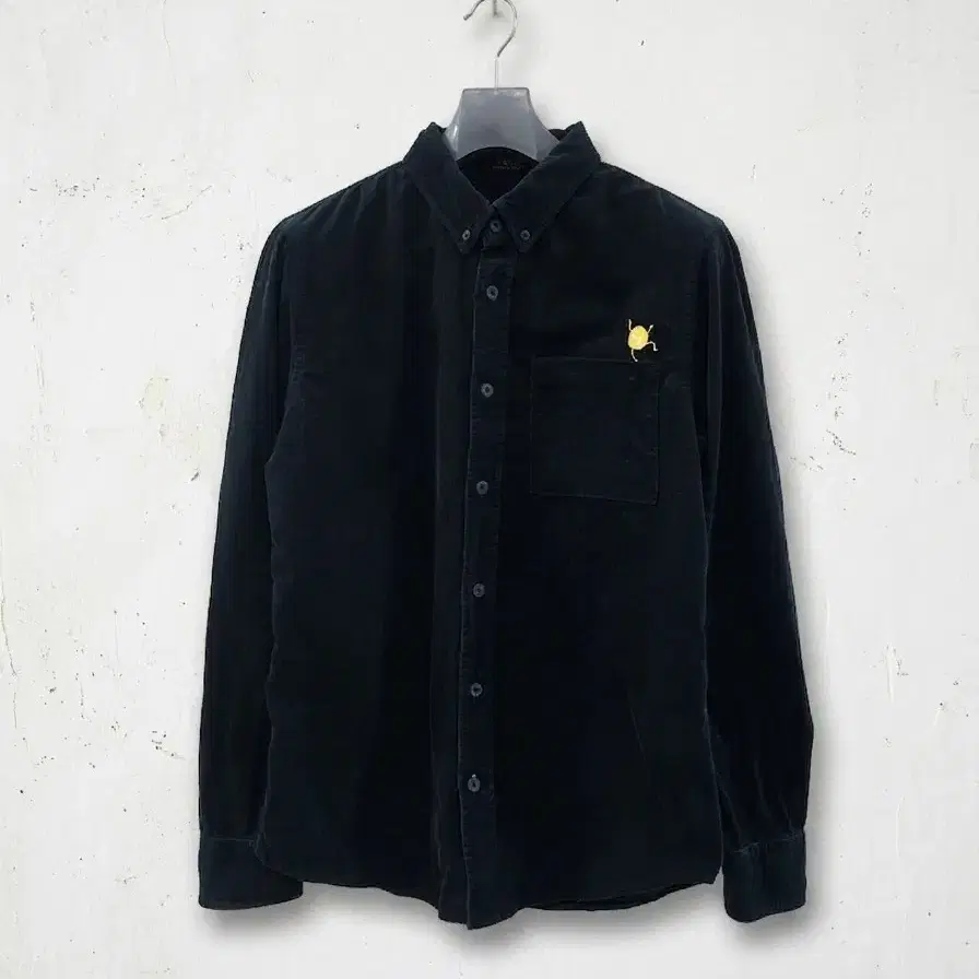 EVISU 코듀로이 그린 셔츠 95