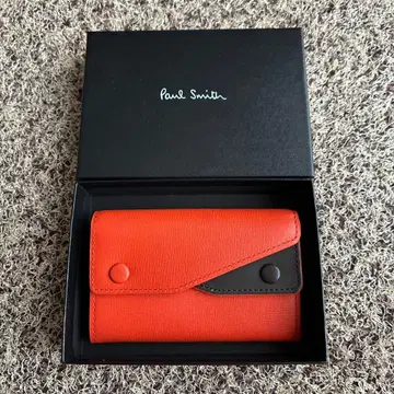 Paul Smith 명함지갑 카드 케이스 오렌지