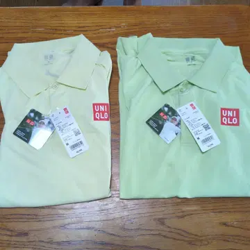 UNIQLO 피케 셔츠 2장 세트 M 사이즈