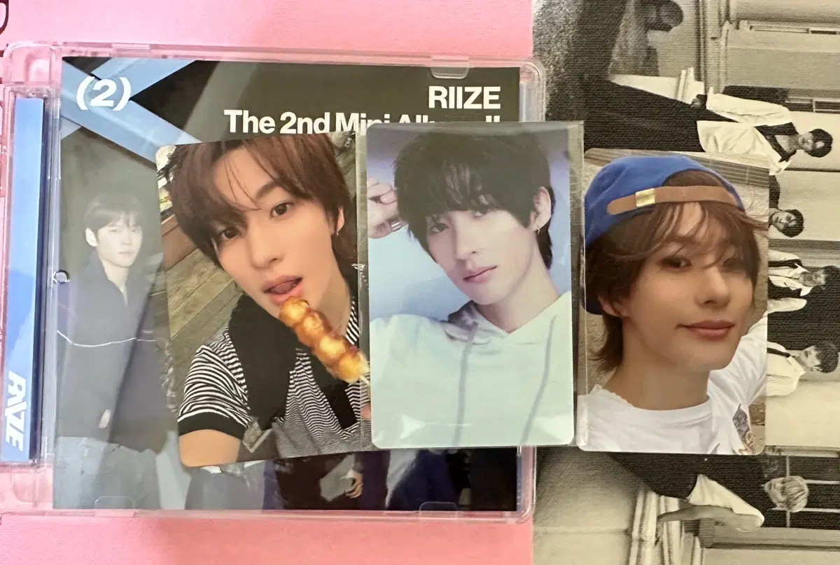 라이즈 일본 한정 쥬얼 앨범 앤톤 당고 일본 배웅 포카 The 2nd Mini Album [II]
