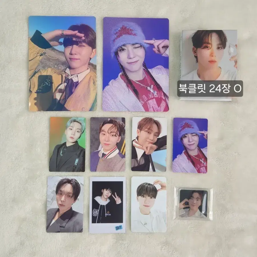 세븐틴 승관 포카 위버스특전 바인더 일괄