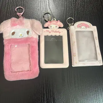 마이멜로디 폴라로이드 홀더 트레이딩 카드 케이스 엔조이 아이돌 3종 세트