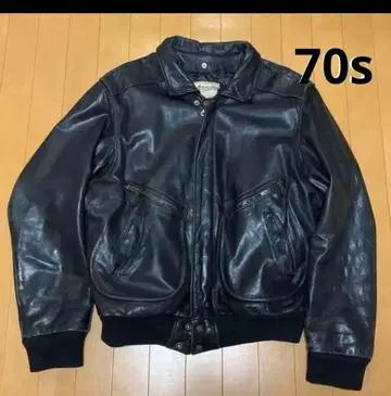 70s 가죽 자켓