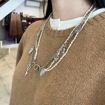[ 새상품급 ] HELAGICA 목걸이 2way mask charm [ 한정판 ]