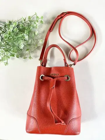 FURLA 2way 숄더백 복조리형