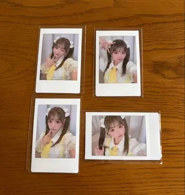 CUTIE STREET 후루사와 리사 온 특전 프린트 폴라로이드 4장 세트