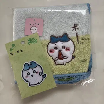 치이카와 (먼작귀) 하치와레 타월 손수건 와펜