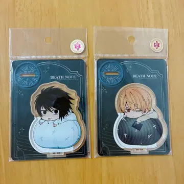 DEATH NOTE 데스노트 L 야가미 라이토 후와민 아크릴 마스코트 2개