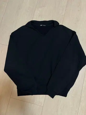 ZARA 맨투맨 블랙 S-M