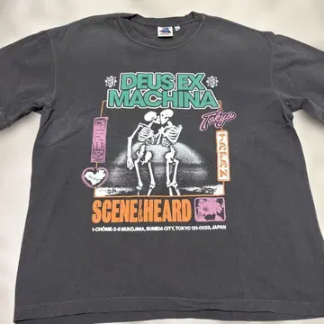 Deus Ex Machina 티셔츠 M 사이즈