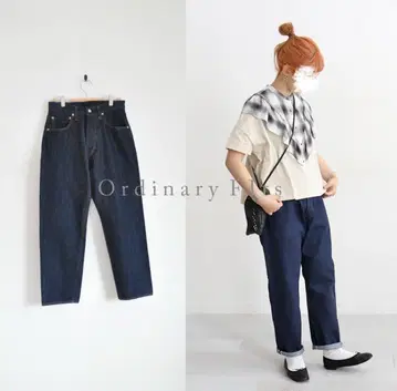 새상품 Ordinary Fits LOOSE ANKLE DENIM PANTS