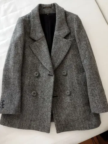 my D'artagnan 헤링본 테일러드 자켓 코트