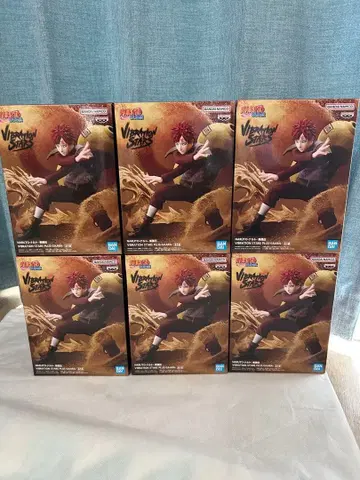 NARUTO 돌풍전 VIBRATION STARS 가아라 피규어 6점