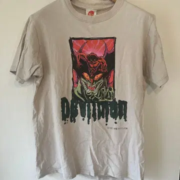 빈티지 usa 90s 00s 데빌맨 아트 티셔츠 애니메이션 tee
