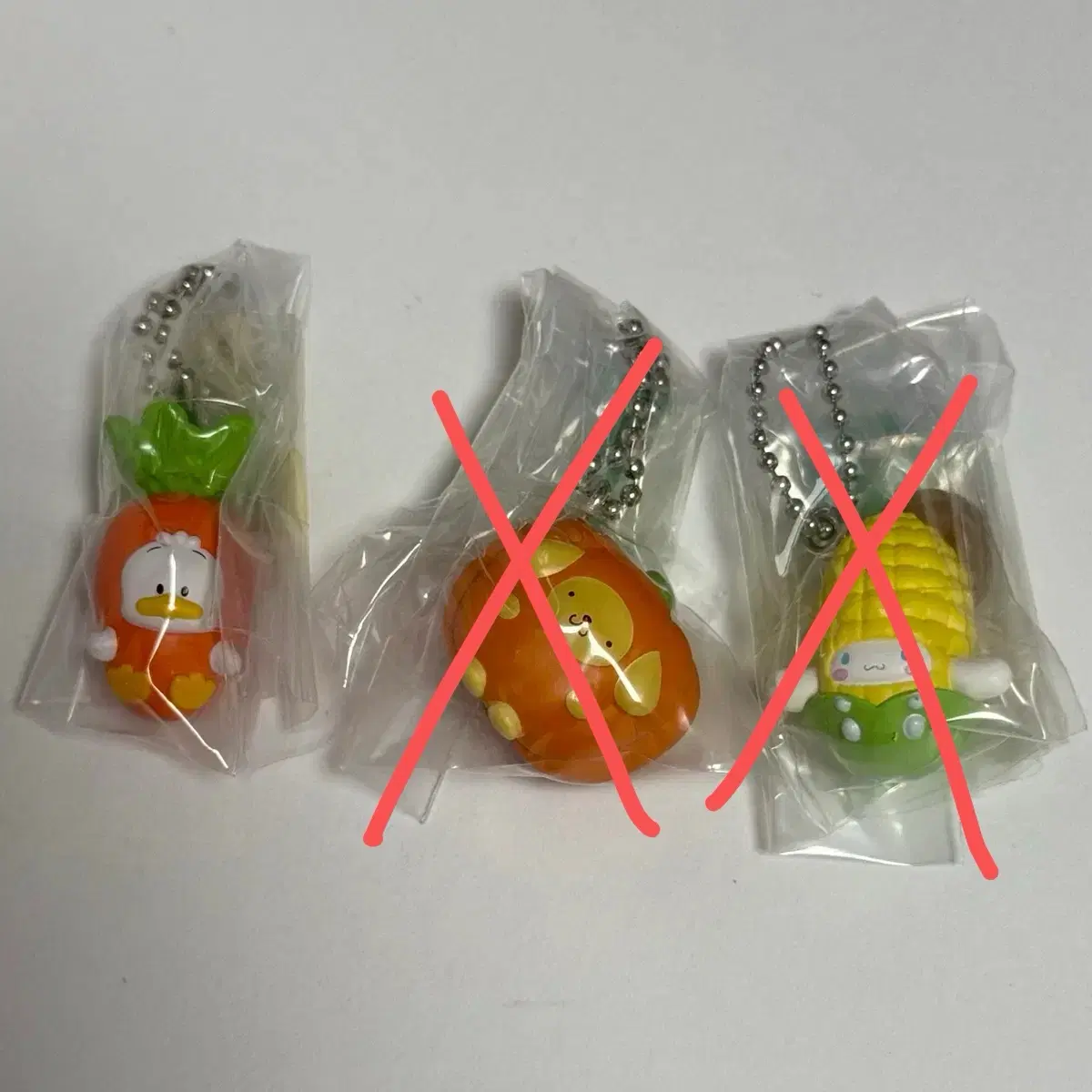 (교환/판매) 산리오 베지터블 / 산리오 야채 키링