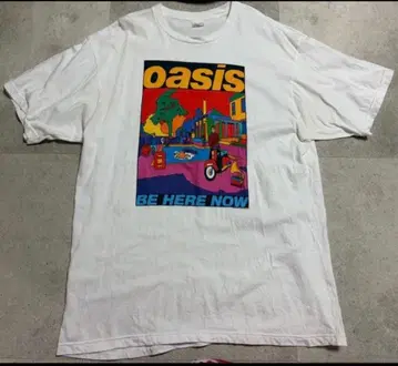 오아시스 BE HERE NOW 티셔츠 oasis 오버 사이즈 XXXL