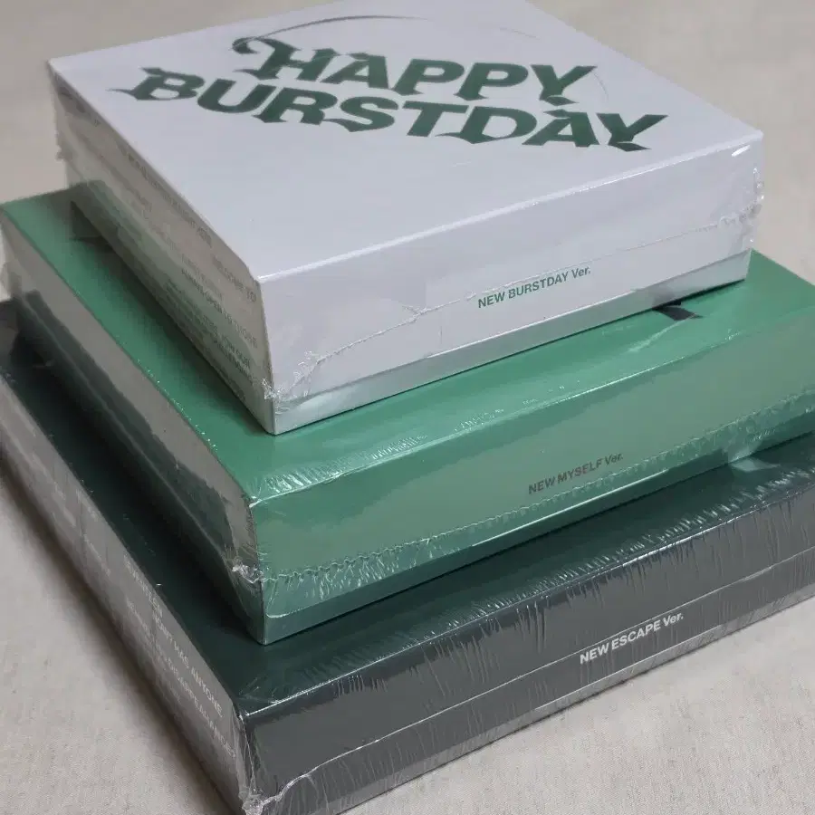세븐틴 해피버스트데이 미개봉 앨범