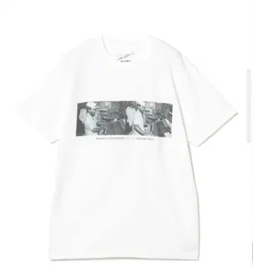 BEAMS 별주 Dennis Morris 사진 T셔츠 [ 사이즈 L ]