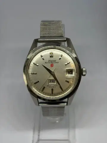 RICOH AUTO DELUXE 8 21JEWELS 자동 태엽 손목시계