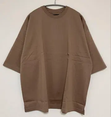 새상품 빔즈 실켓 빅 T셔츠 브라운