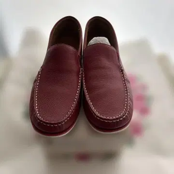 [세일!] Hush Puppies 남성용 모카신 데크 슈즈 보르도