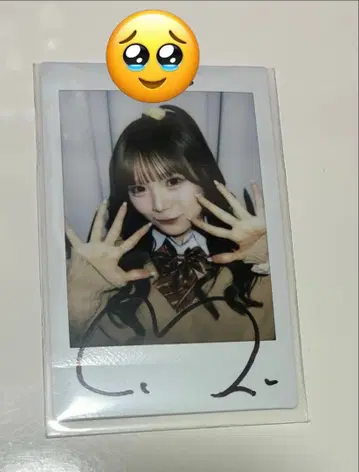 CUTIE STREET 후루사와 리사 친필 사인 폴라로이드