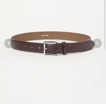 말 유나이티드 애로우즈 심플 벨트 브라운