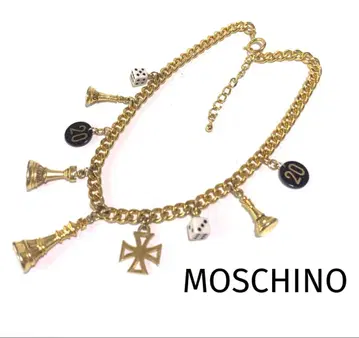 모스키노 MOSCHINO 럭키참 목걸이